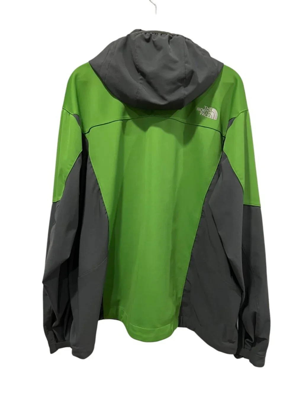 North Face Men's Full Zip Summit Series Windstopper Jacket, Green Gray, XXL